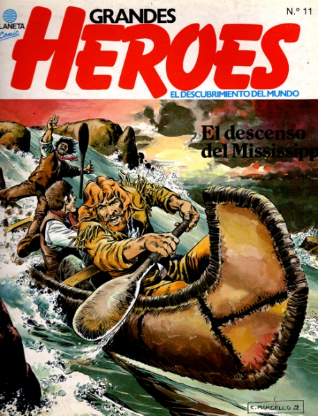 Grandes heroes el descenso del mississippi