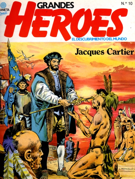 Grandes heroes jacques cartier